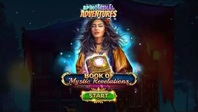 Introduction Screen - Book Of Mystic Revelations Spinomenal 6 Reel/10 Line