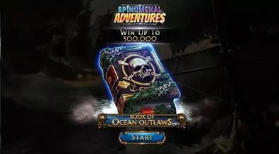 Introduction Screen - Book Of Ocean Outlaws Spinomenal 5 Reel/10 Line
