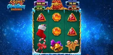  - Coins of Christmas - HOLD and WIN BetSoft 3 Reel/5 Line