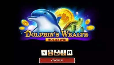 Introduction Screen - Dolphin's Wealth 1Spin4Win 5 Reel/243 Line