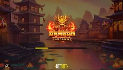 Introduction Screen - Fury Dragon – Hold and Win BetSoft 5 Reel/20 Line