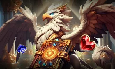 Introduction Screen - Gryphon`s Castle Deluxe Mascot Gaming 5 Reel/20 Line