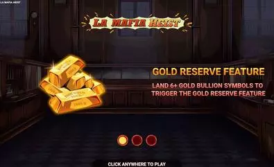 Main Screen Reels - La Mafia Heist Wizard Games 5 Reel/40 Line