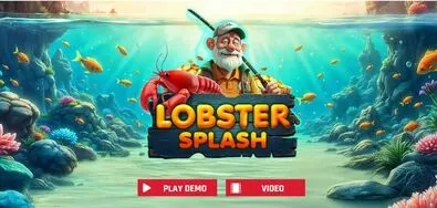 Introduction Screen - Lobster Splash Red Rake Gaming 5 Reel/10 Line