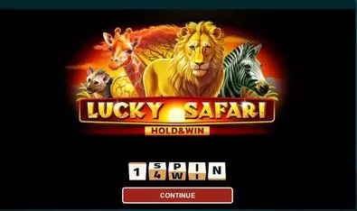 Introduction Screen - Lucky Safari 1Spin4Win 5 Reel/243 Line