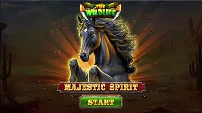 Introduction Screen - Majestic Spirit Spinomenal 5 Reel/25 Line