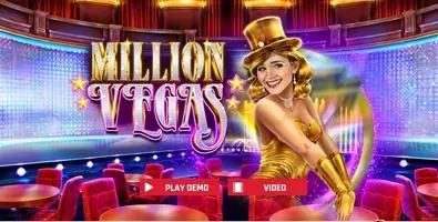 Introduction Screen - Million Vegas Red Rake Gaming 6 Reel/100000 Way