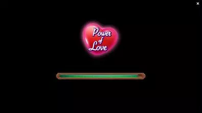 Introduction Screen - Power of Love Reel Life Games 5 Reel/40 Line