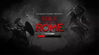 Introduction Screen - Reign of Rome Hacksaw Gaming 5 Reel/