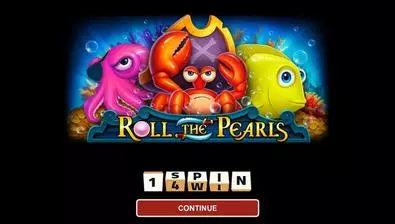 Introduction Screen - ROLL THE PEARLS HOLD AND WIN 1Spin4Win 5 Reel/243