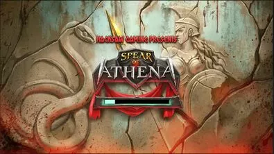 Introduction Screen - Spear of Athena Hacksaw Gaming 6 Reel/