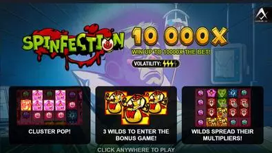 Introduction Screen - Spinfection AvatarUX 7 Reel/