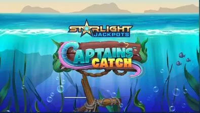 Introduction Screen - Starlight Jackpots - Captain’s Catch Greentube 5 Reel/