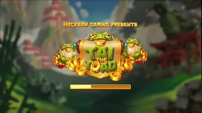 Introduction Screen - Tai the Toad Hacksaw Gaming 5 Reel/