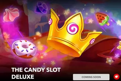 Introduction Screen - The Candy Slot Deluxe Mascot Gaming /