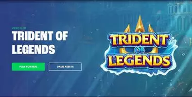 Introduction Screen - Trident of Legends StakeLogic /