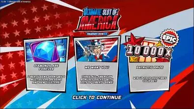 Introduction Screen - Ultimate Slot Of America Hacksaw Gaming 5 Reel/