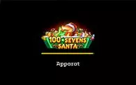 Introduction Screen - 100 Sevens Santa Apparat Gaming 5 Reel/100 Line