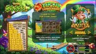 Info and Rules - 3 Lucky Leprechauns 4ThePlayer 5 Reel/243 Line