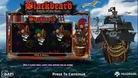 Info and Rules - Blackbeard Battle Of The Seas  Bulletproof Games 5 Reel/20 Line
