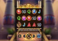 Introduction Screen - Book of Azure Tom Horn Gaming 5 Reel/9 Line