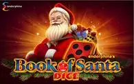 Introduction Screen - Book of Santa Dice Endorphina 5 Reel/