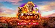 Introduction Screen - Buffalo On Fire! Red Rake Gaming 5 Reel/1024 Way