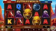 Main Screen Reels - Buffalo's Wealth Win Spins 1Spin4Win 5 Reel/243 Line