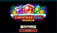 Introduction Screen - Christmas Gems Hold And Win 1Spin4Win 5 Reel/243 Line