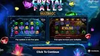 Info and Rules - Crystal Falls Multimax Bulletproof Games 5 Reel/20 Line