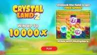 Introduction Screen - Crystal Land 2 Playson 7 Reel/