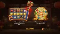 Info and Rules - Dragon's Lucky 25 Mascot Gaming 5 Reel/20 Line