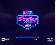 Introduction Screen - Dueling Jokers - Dream Drop Four Leaf Gaming 8 Reel/