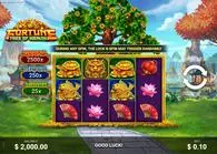 Main Screen Reels - Fortune Tree of Wealth Wizard Games 4 Reel/15 Line