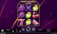 Main Screen Reels - Fruity Diamonds Apparat Gaming 3 Reel/5 Line