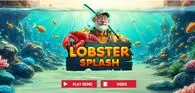 Introduction Screen - Lobster Splash Red Rake Gaming 5 Reel/10 Line