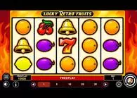 Main Screen Reels - Lucky Retro Fruits 1Spin4Win 5 Reel/243 Line