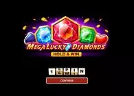 Introduction Screen - Mega Lucky Diamonds Hold And Win 1Spin4Win 5 Reel/243 Line