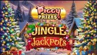 Introduction Screen - Piggy Prizes - Jingle Jackpots Greentube 5 Reel/