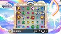 Main Screen Reels - Rainbow Princess Hacksaw Gaming 6 Reel/