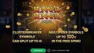 Introduction Screen - Runner Runner ClusterBreaker StakeLogic 6 Reel/