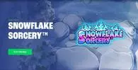 Introduction Screen - Snowflake Sorcery StakeLogic /