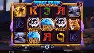 Main Screen Reels - Wolf Fang – Nights Of Magic Spinomenal 5 Reel/5 Line