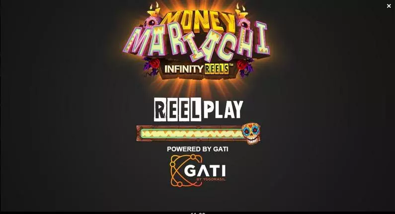 Introduction Screen - Money Mariachi Infinity Reels ReelPlay Buy Bonus 
