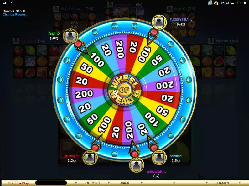 Bonus 1 - Multi-Player Wheel of Wealth Special Edition Microgaming Multiplayer slot 