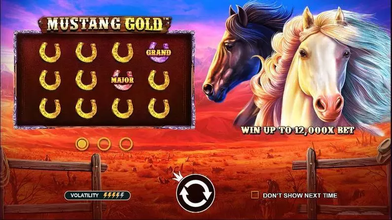 Info and Rules - Mustang Gold Pragmatic Play Bonus Round 