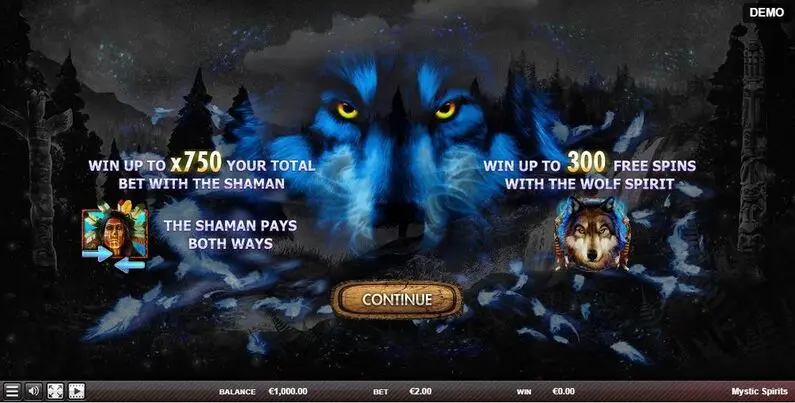  - Mystic Spirits Red Rake Gaming Both ways 