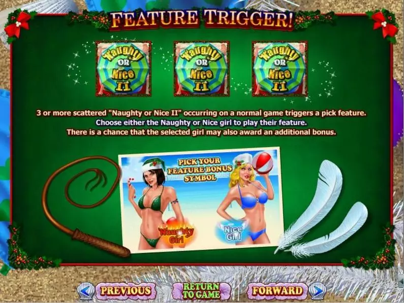 Info and Rules - Naughty or Nice Spring Break RTG Fixed Lines 