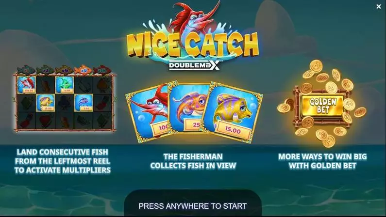 Info and Rules - Nice Catch DoubleMax Yggdrasil Buy Bonus 