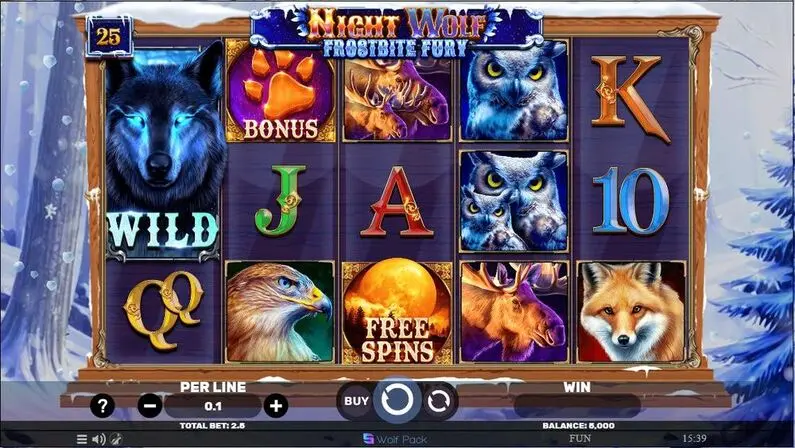  - Night Wolf – Frostbite Fury Spinomenal  